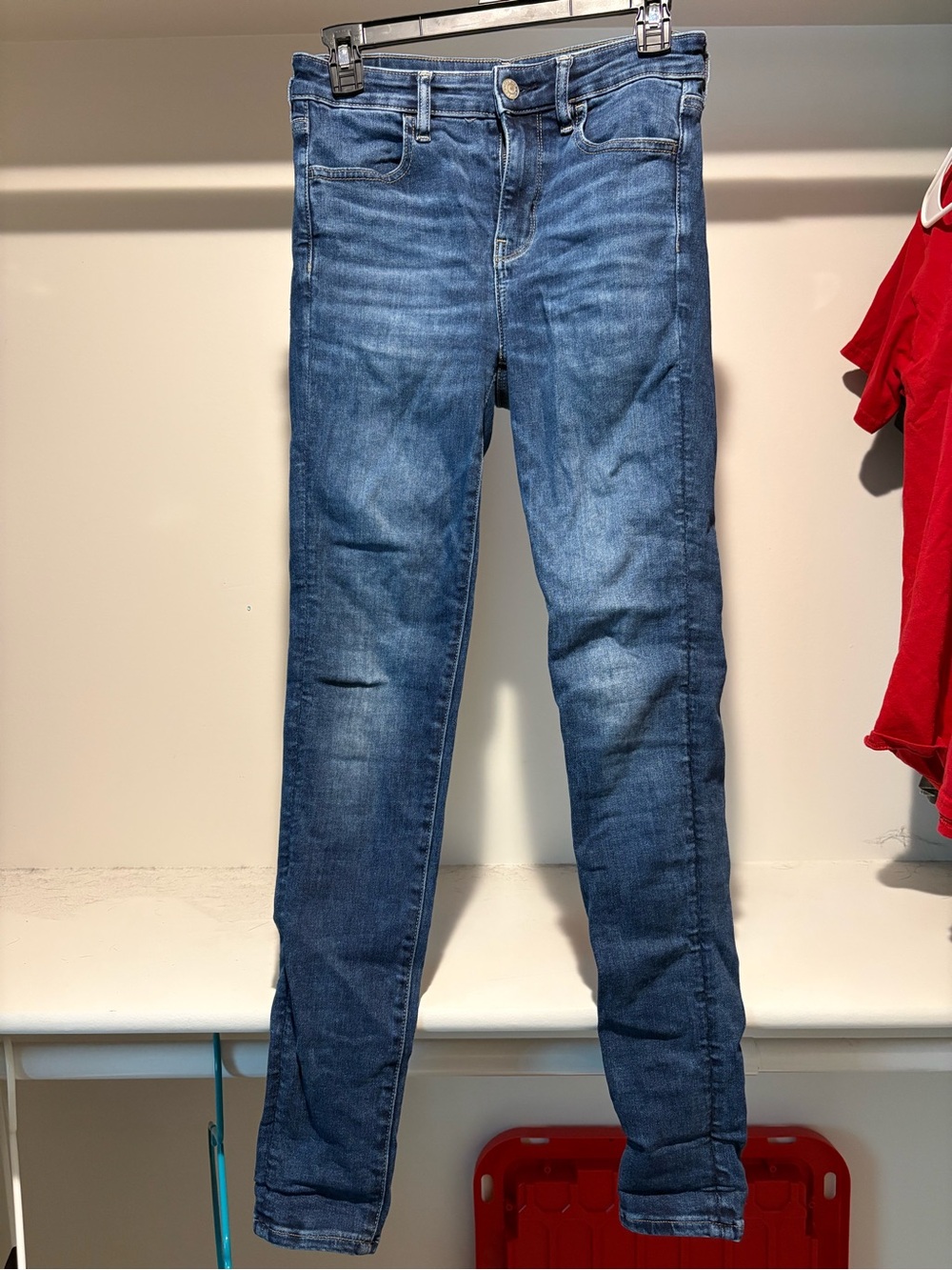 American Eagle Outfitters Medium Blue Skinny Jeans